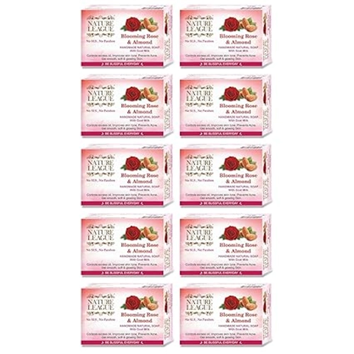 Blooming Rose & Almond Natural Soap-1000Grams